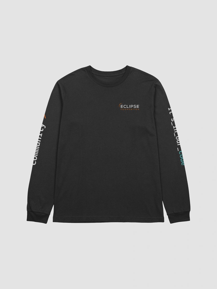 Long Sleeve T-Shirt "It's in our code" product image (1)