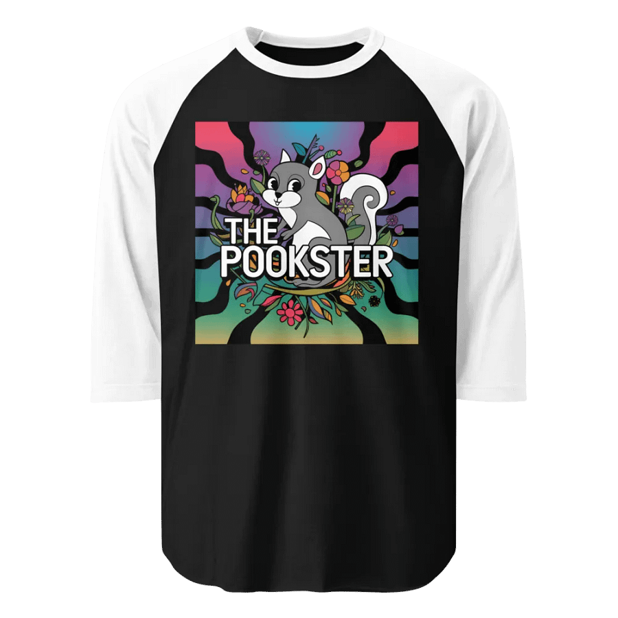The Pookster's Floral Fantasy Raglan Tee product image (1)