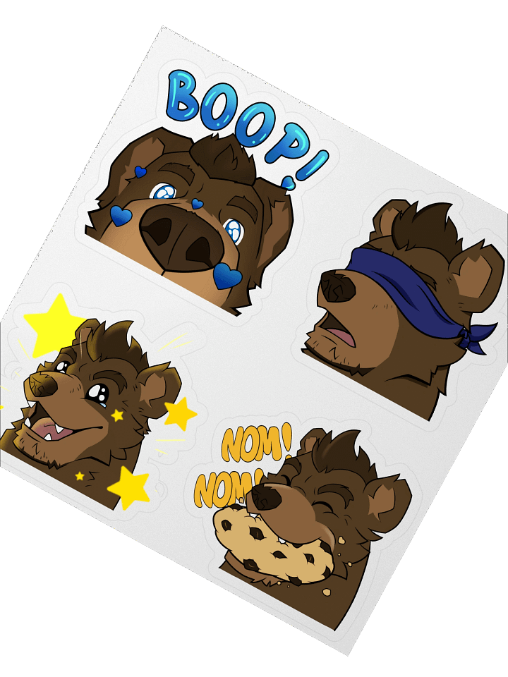 Ursonis Emotes - Sticker Pack 1 product image (2)