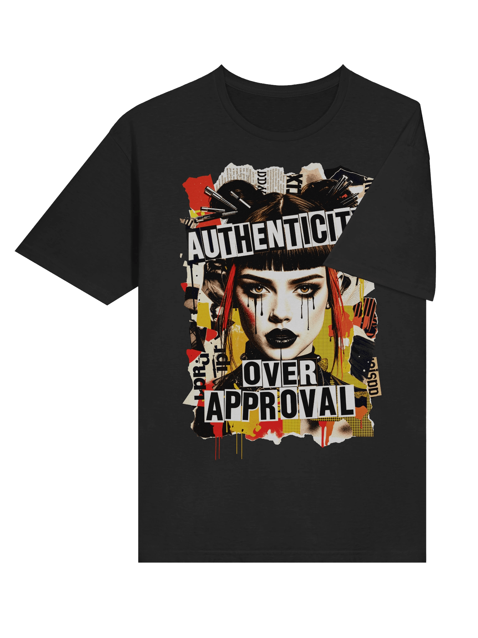 Authenticity Over Approval Grunge Punk Collage Riot Grrrl Aesthetic product image (49)