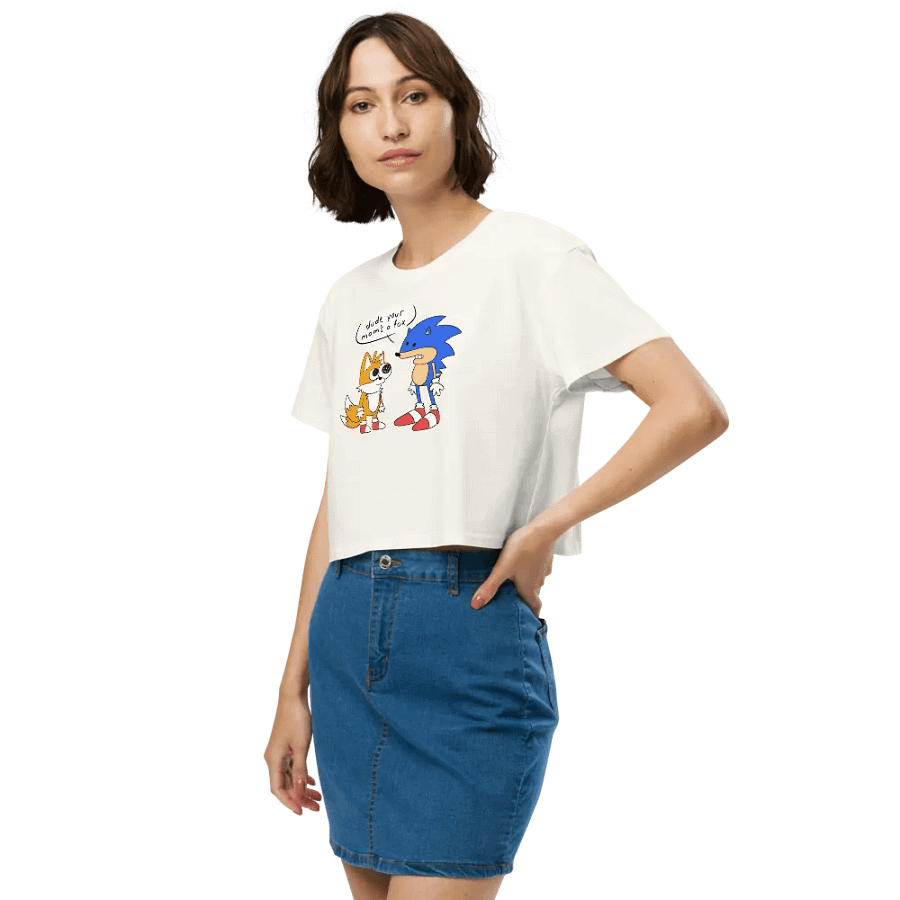 SPEEDING FRIENDS crop top product image (5)