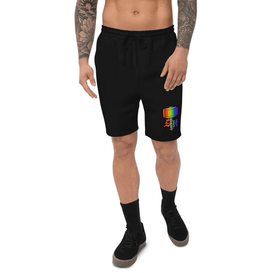 Psychedelic Prism Men's Fleece Shorts product image (3)