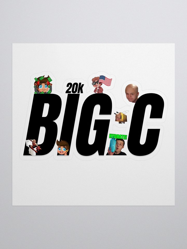 Big C 20k Sticker (Limited Edition) product image (1)
