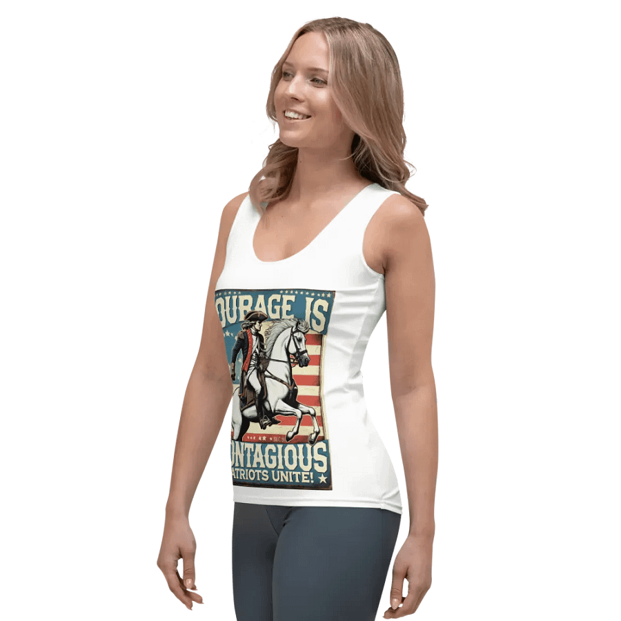 Courage Is Contagious Women's Tank Top product image (3)