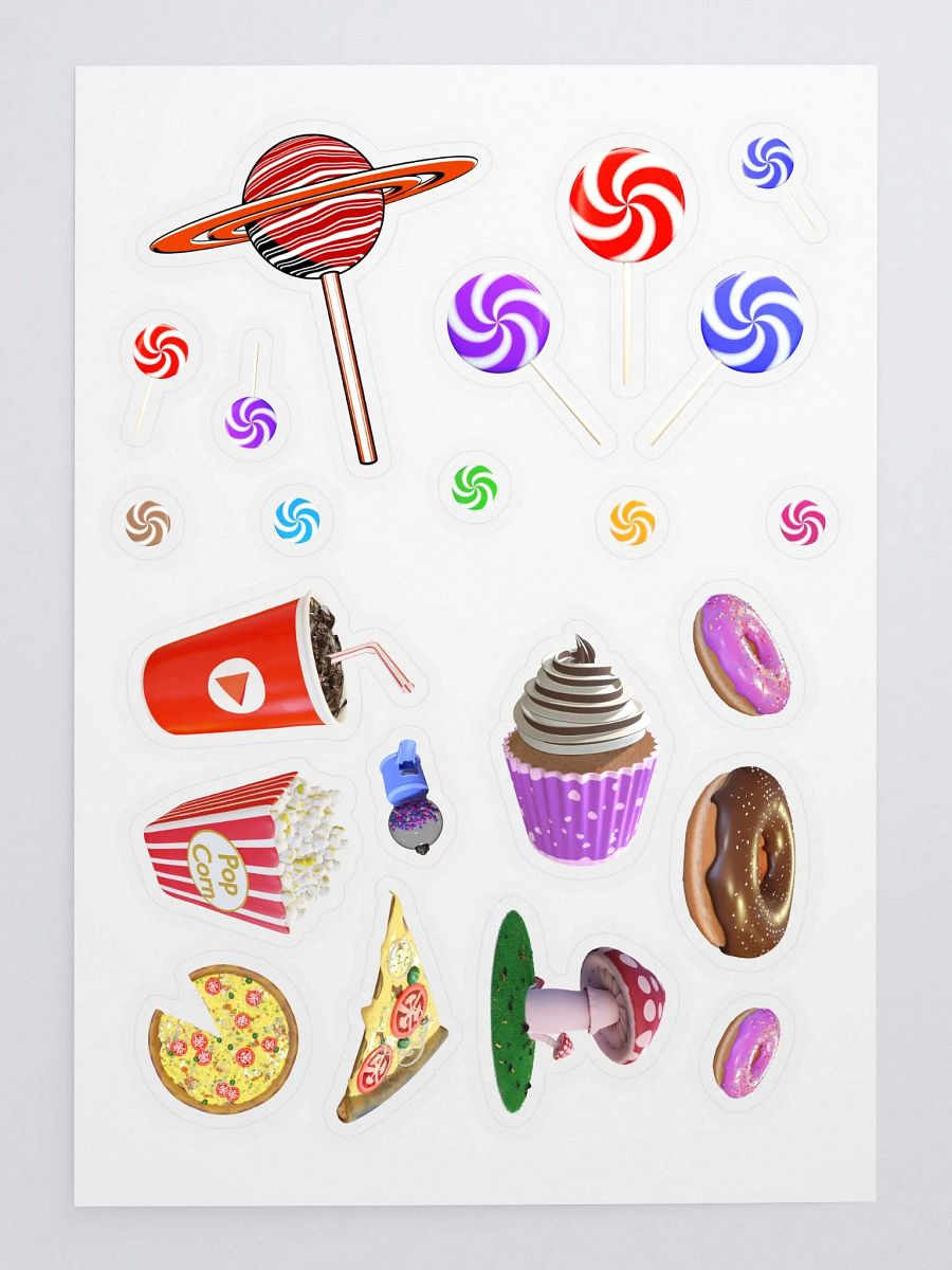 Candies & Snacks - Sticker Sheet product image (3)