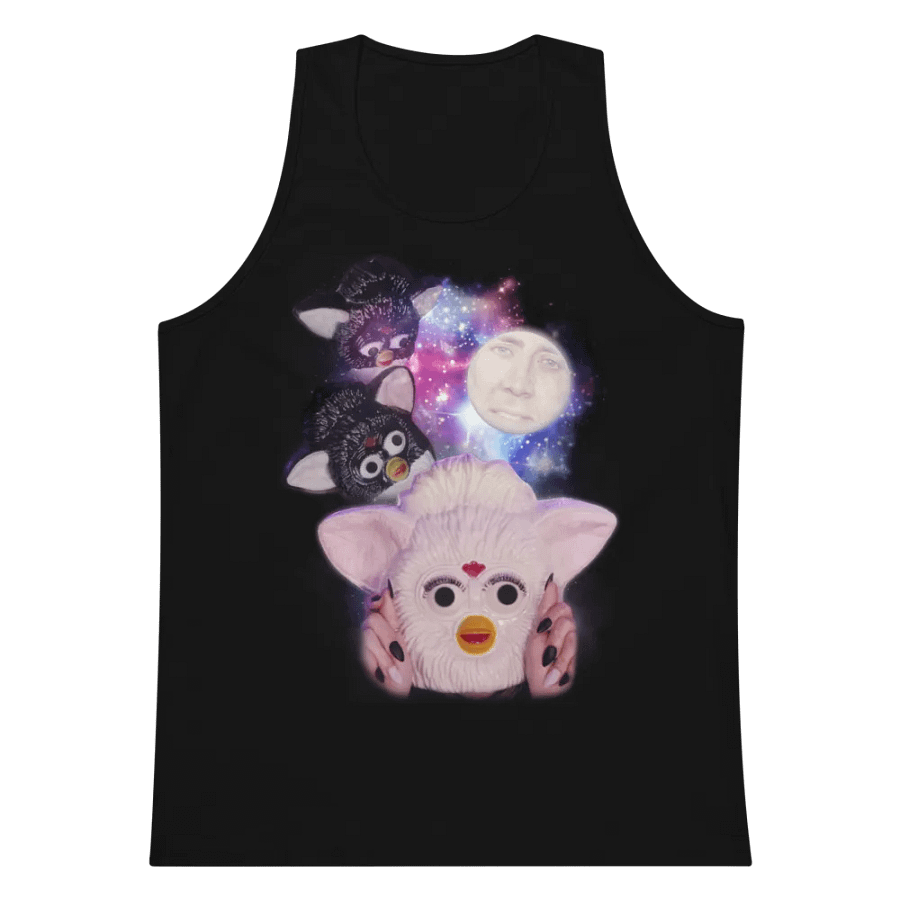 3 Furby's and a NicolasMoon ▪ Men's Tank Top product image (13)