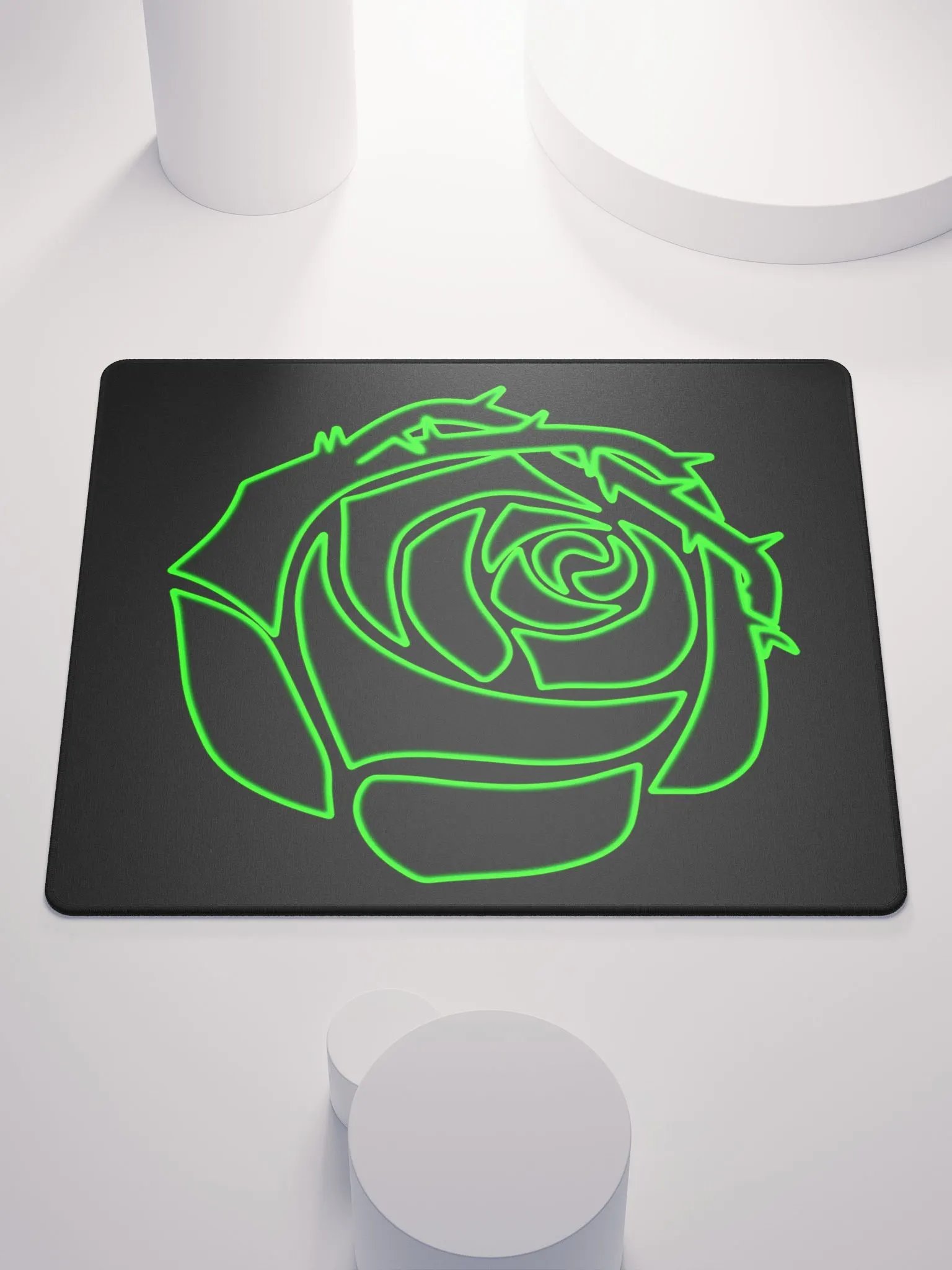 Chaotic Rose Mousepad product image (1)