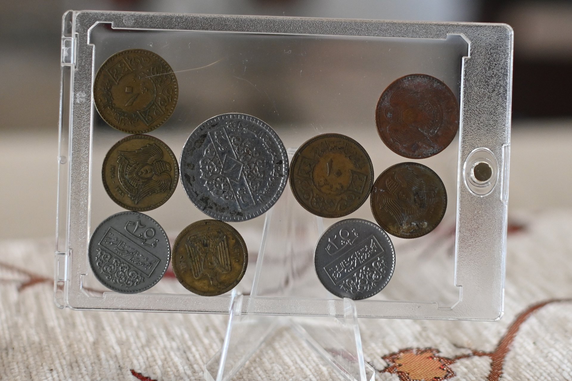 مجموعة قطع نقدية سورية اصدار عام 1970 -1990 product image (2)