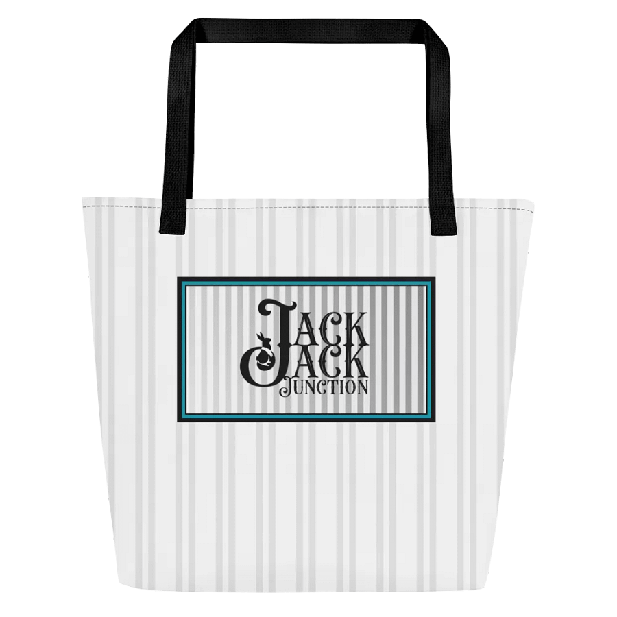 Pawsome Stripes Junction Label Tote Bag product image (4)