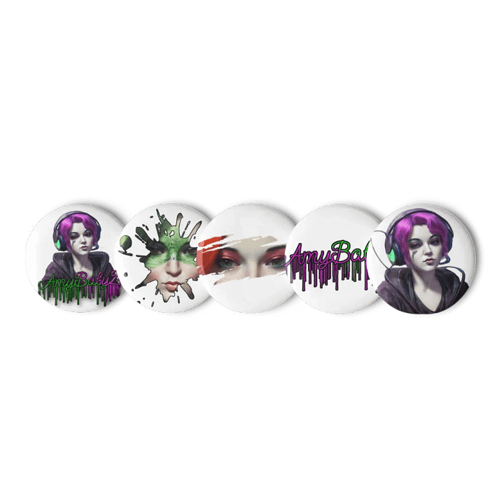 AMYBABYZ 5PK OF PINS product image (3)