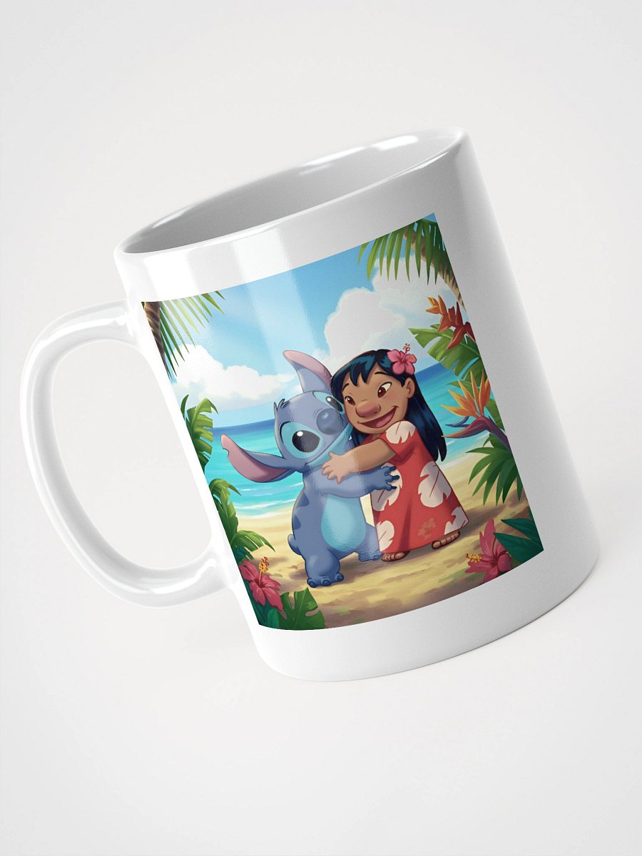 White Glossy Mug Disney's Lilo & Stitch product image (3)