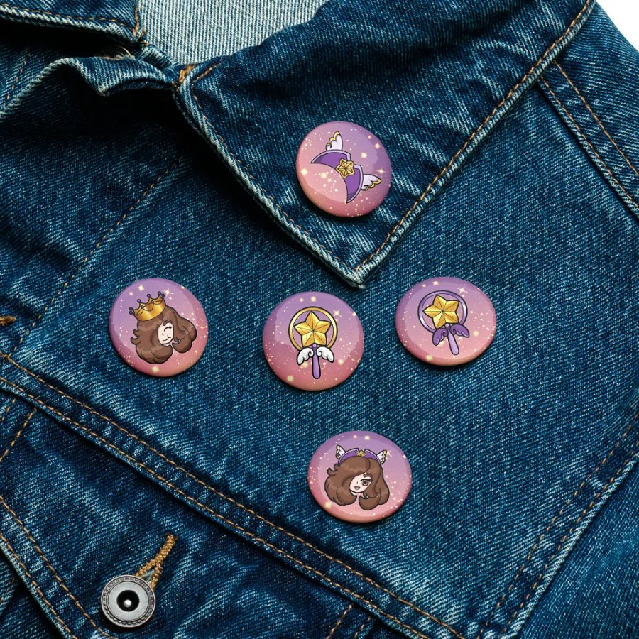 Magical Moonie Buttons * 2024 * Variant 1 product image (6)