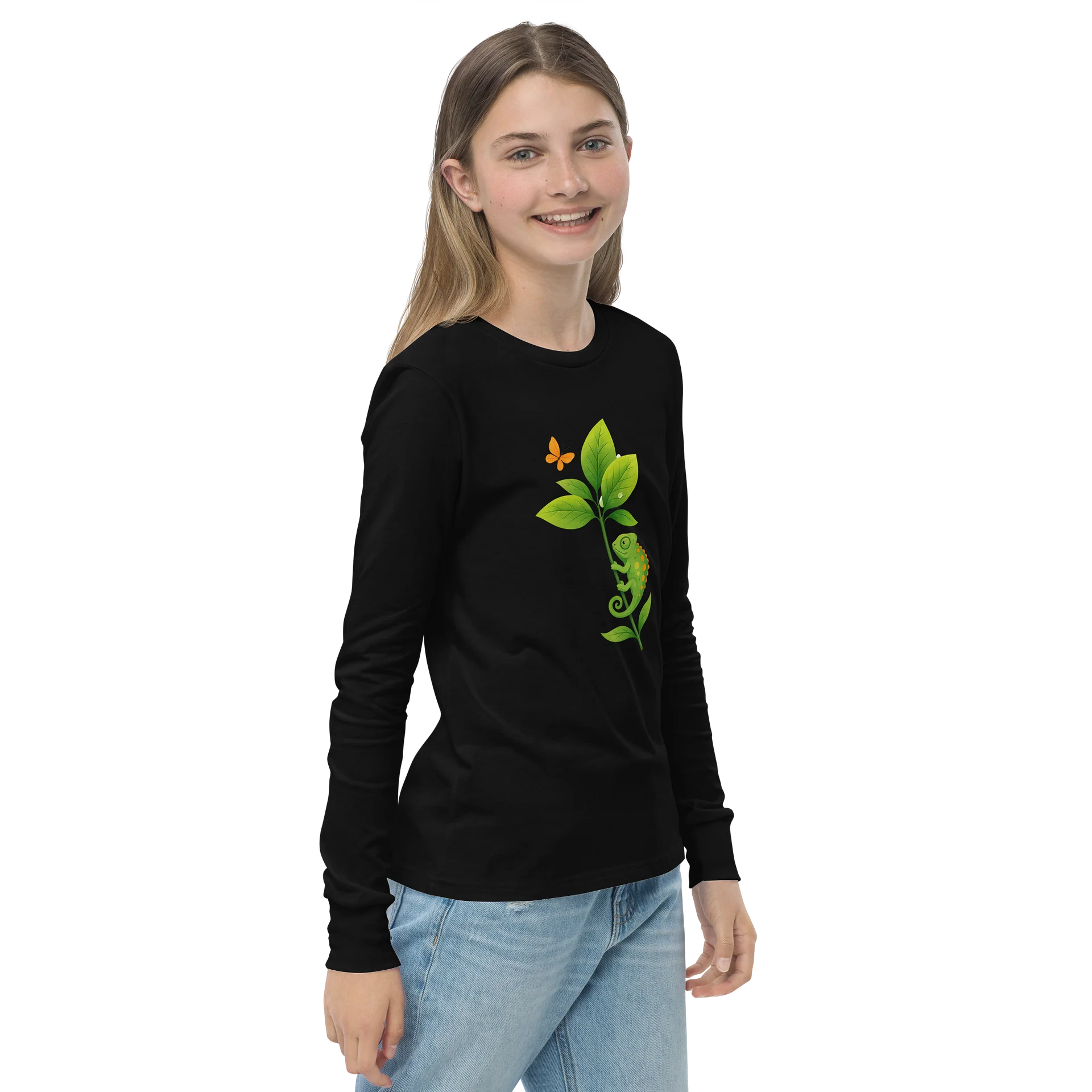 Chameleon's Climb Youth Long Sleeve Tee product image (4)