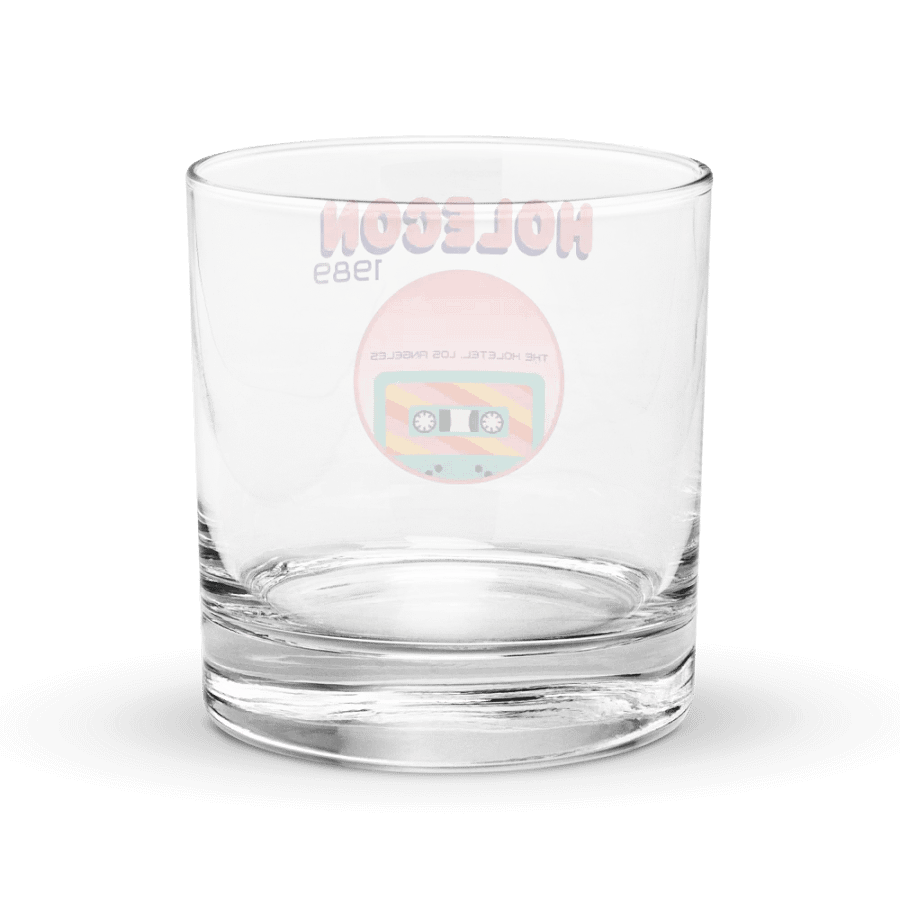 Vintage HoleCon rocks glass product image (5)