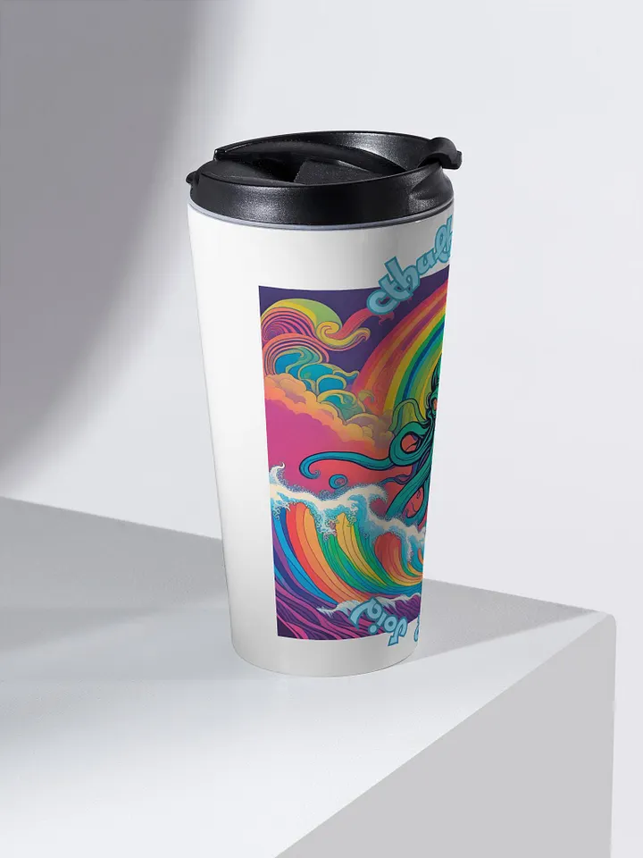Stainless Steel 15oz Travel Cup with lid 01A product image (2)