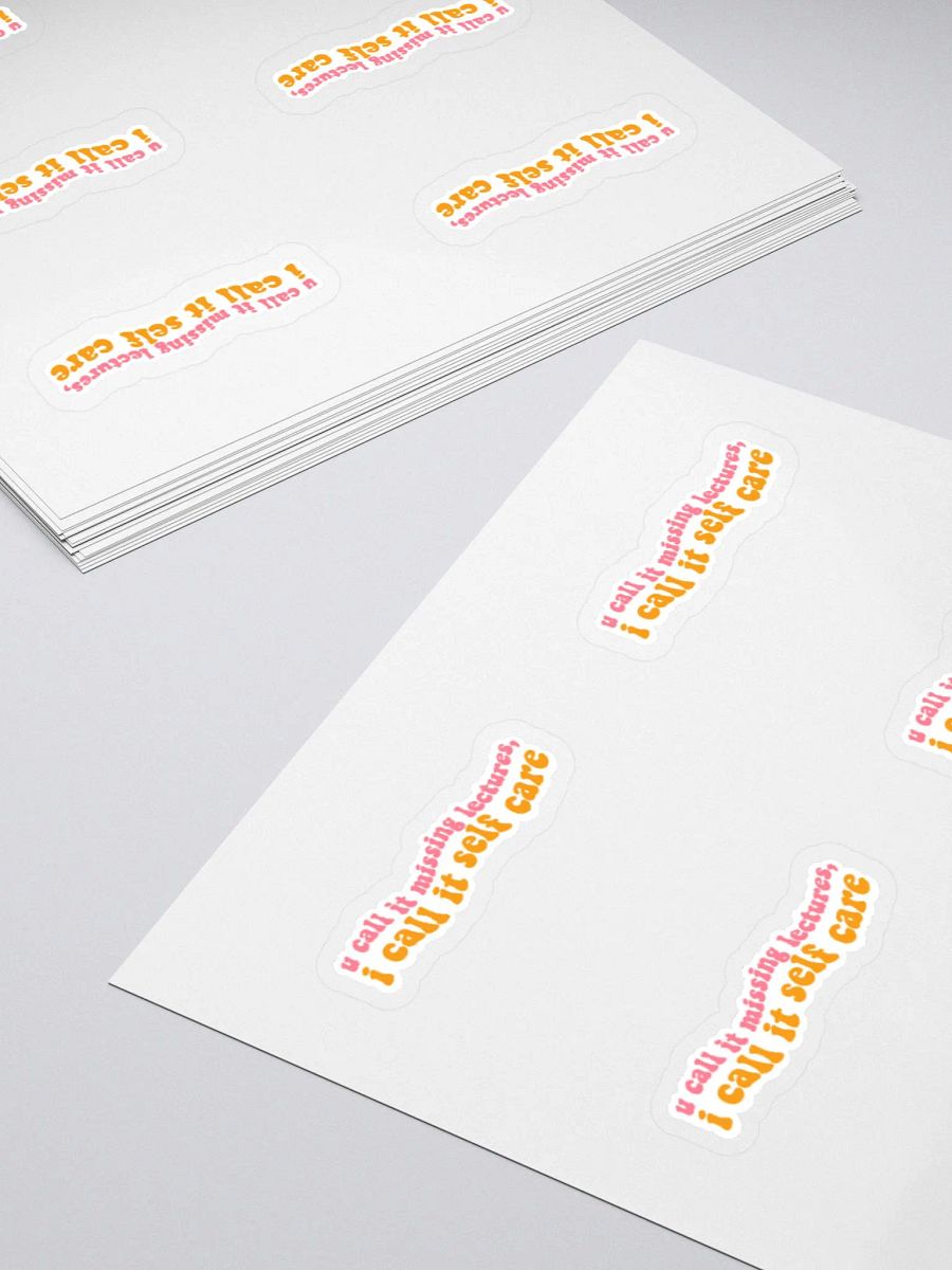 Self Care Sticker (MEDIUM Sheet) product image (4)