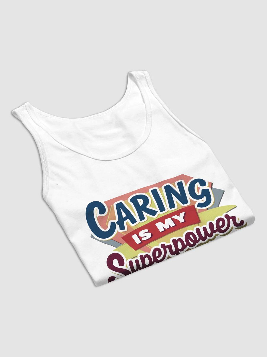 Caring Superpower Logo Tank product image (36)