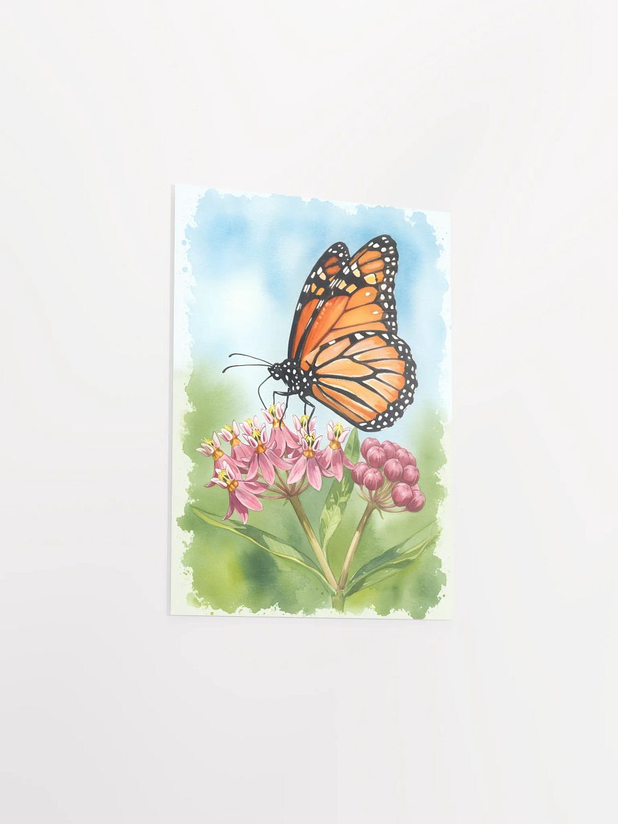 The Painted Pollinator: Monarch Butterfly Poster product image (20)