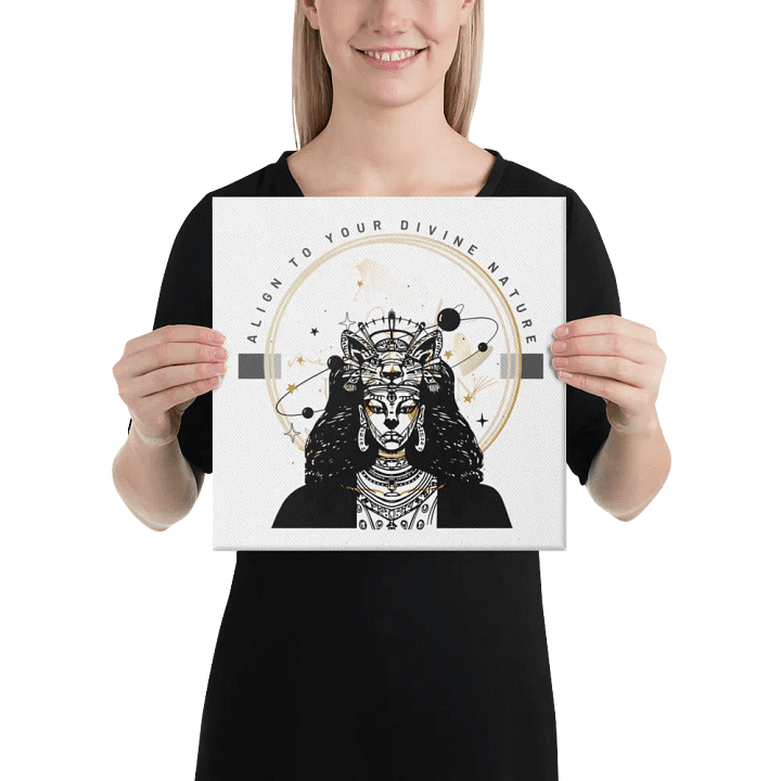 Align To Your Divine Nature Goddess Canvas product image (2)