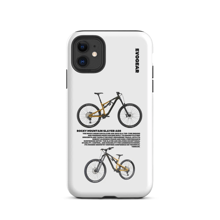 White Rocky Mountain Slayer A50 iPhone Case product image (47)