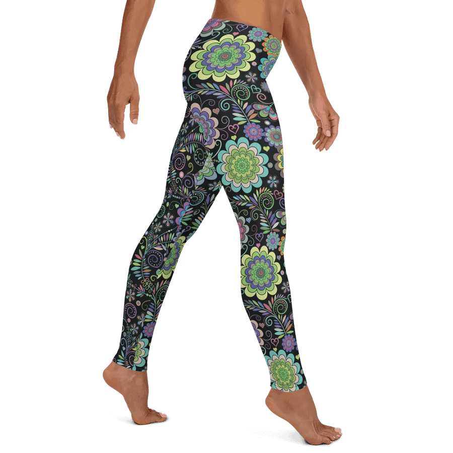Mandala Flower Yoga Leggings product image (11)