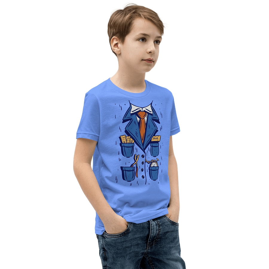 Train Conductor Halloween Costume Funny T-Shirt For Kids product image (2)
