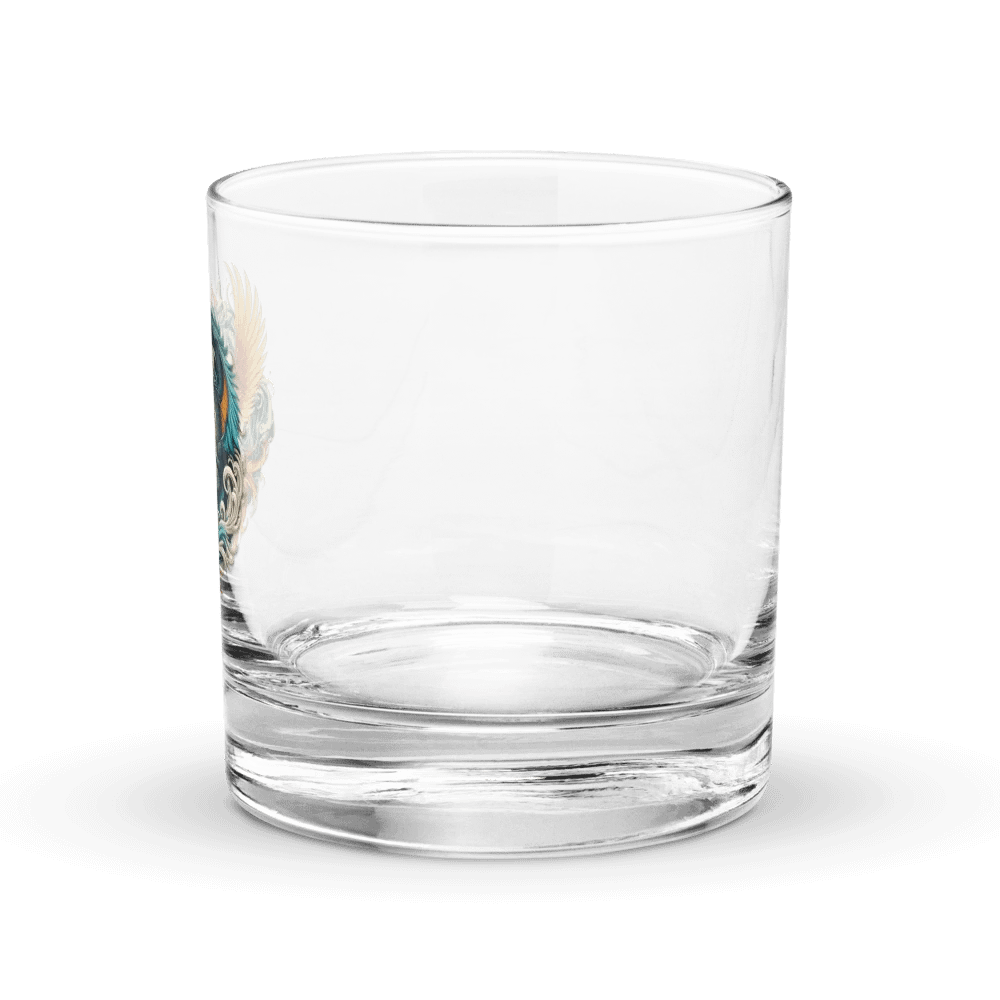 Phoenix vs Dragon Rocks Glass product image (2)