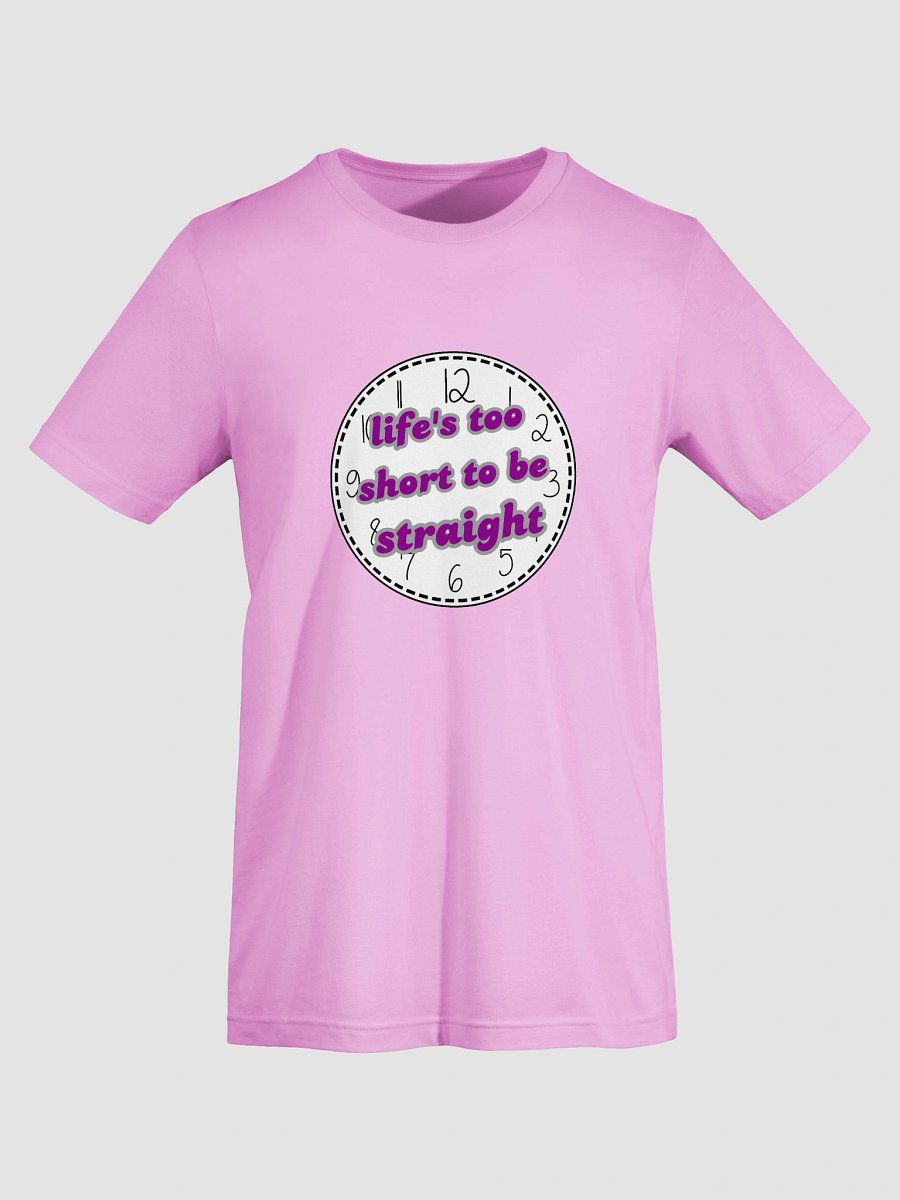 life's too short to be straight asexual t-shirt product image (7)