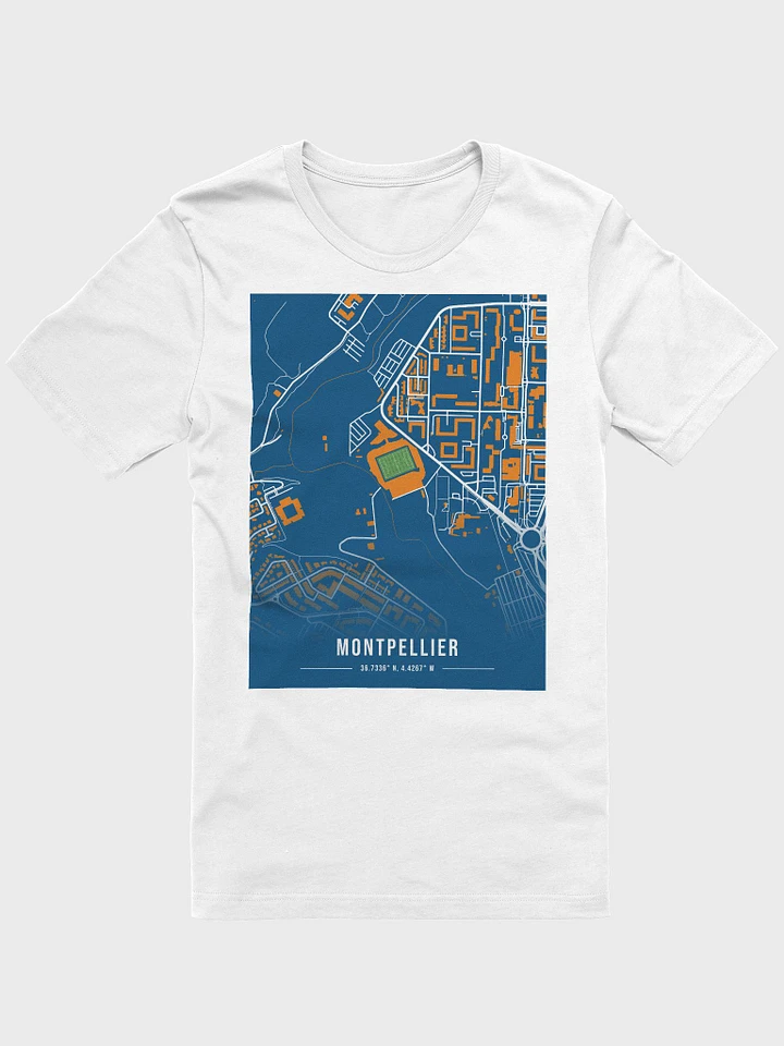 Stade de la Mosson Map Design T-Shirt product image (1)