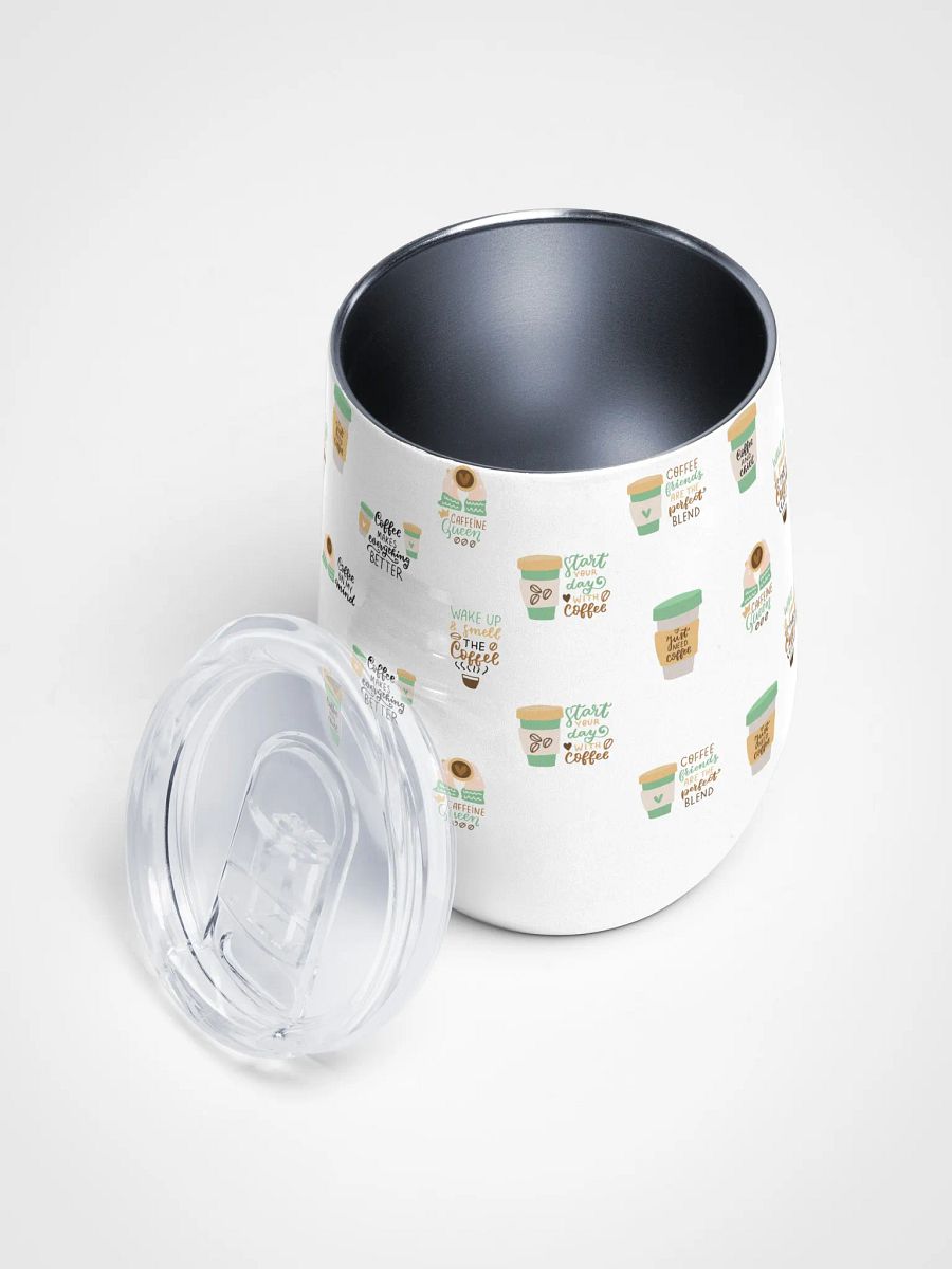 Coffee Lover's Delight Wine Tumbler product image (3)