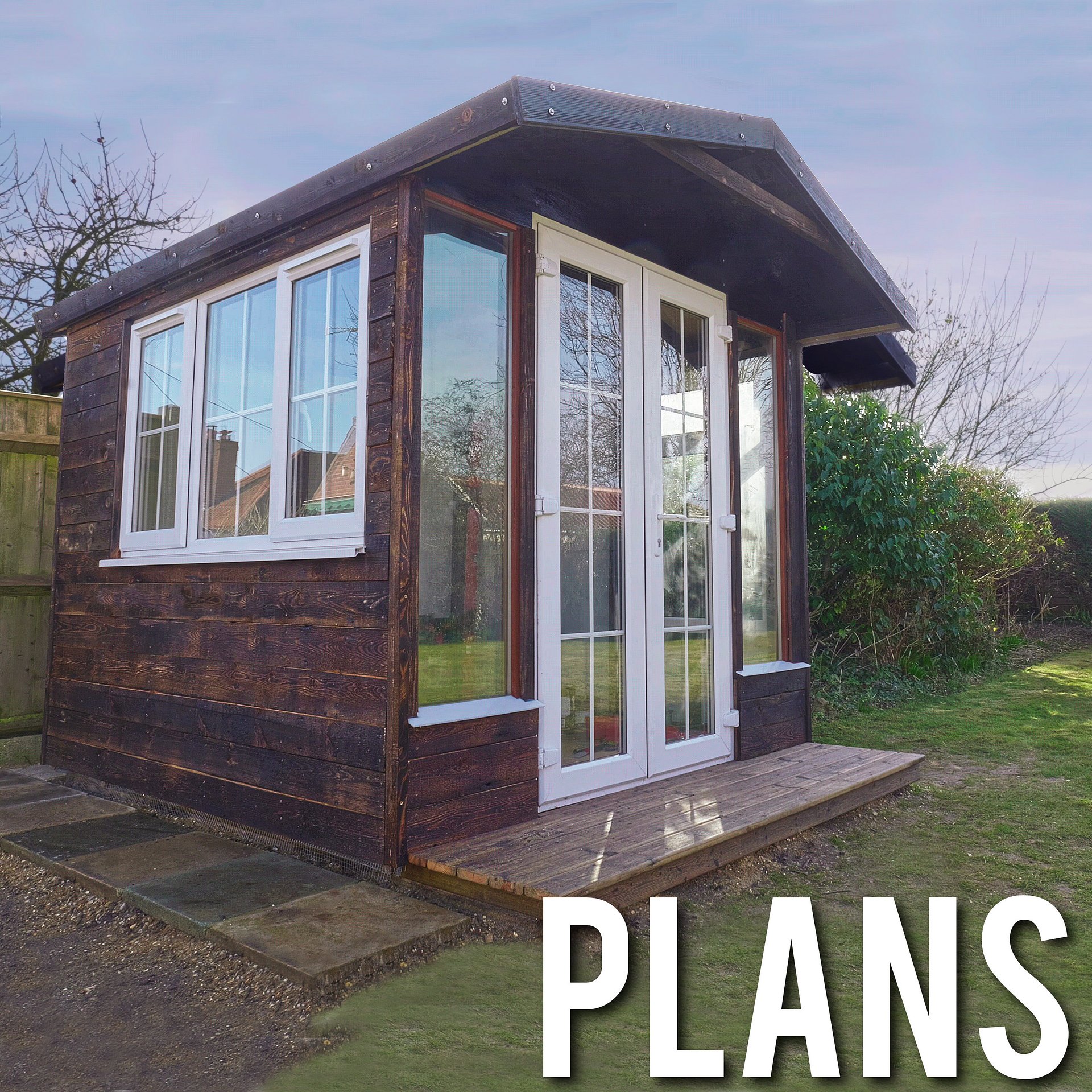 8 x 10ft (2.4m x 3m) Garden Room Plans product image (1)