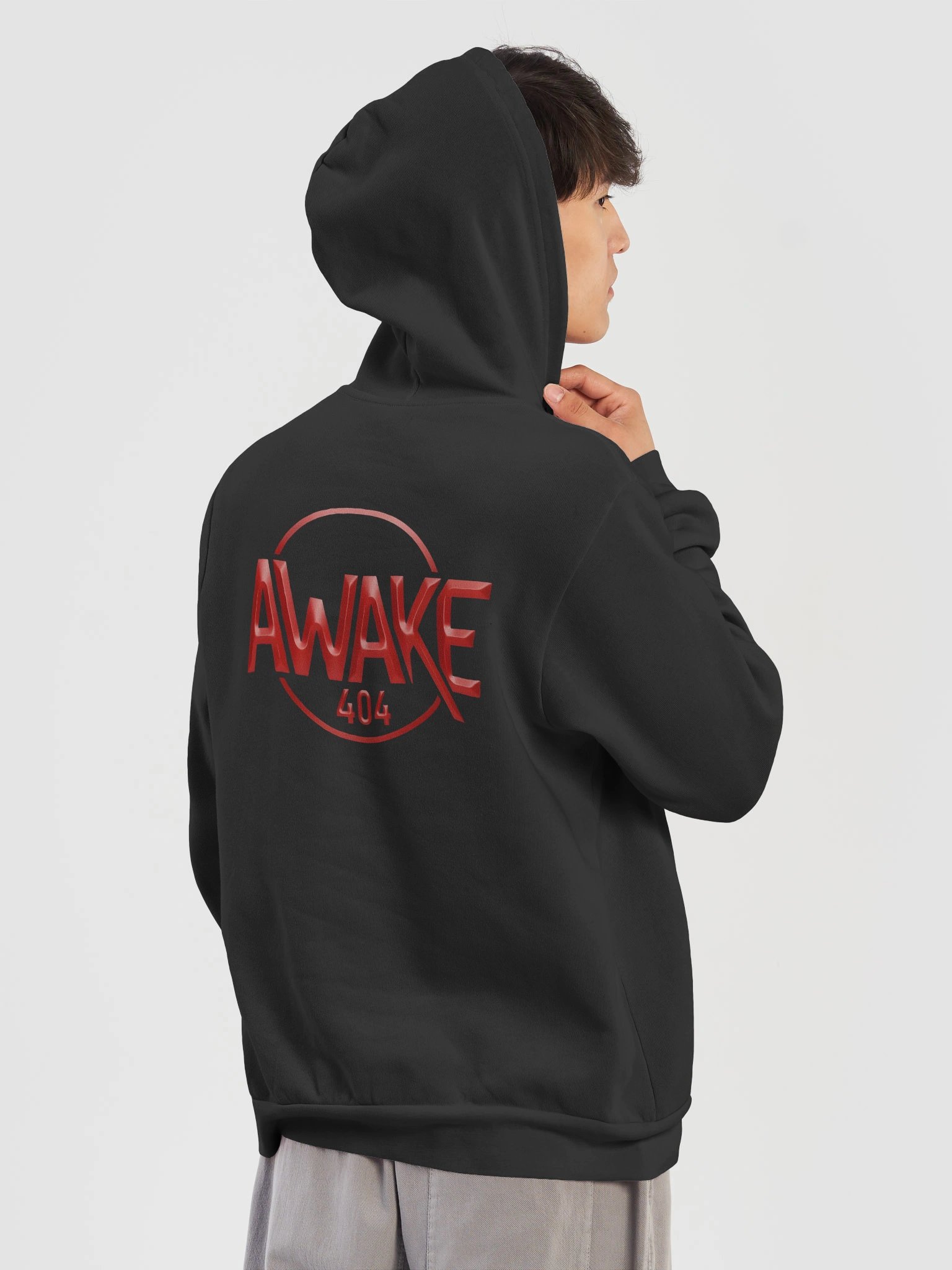 Awake 404 Red Logo Hoodie product image (9)