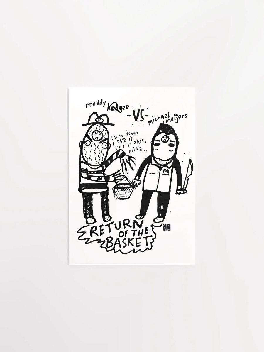Return of the Basket matte poster product image (6)