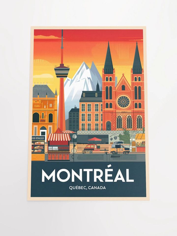 Montreal Quebec Majesty Premium Poster product image (1)