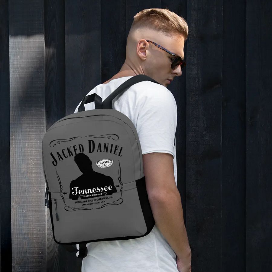 Jacked Daniel Large Print Backpack product image (9)