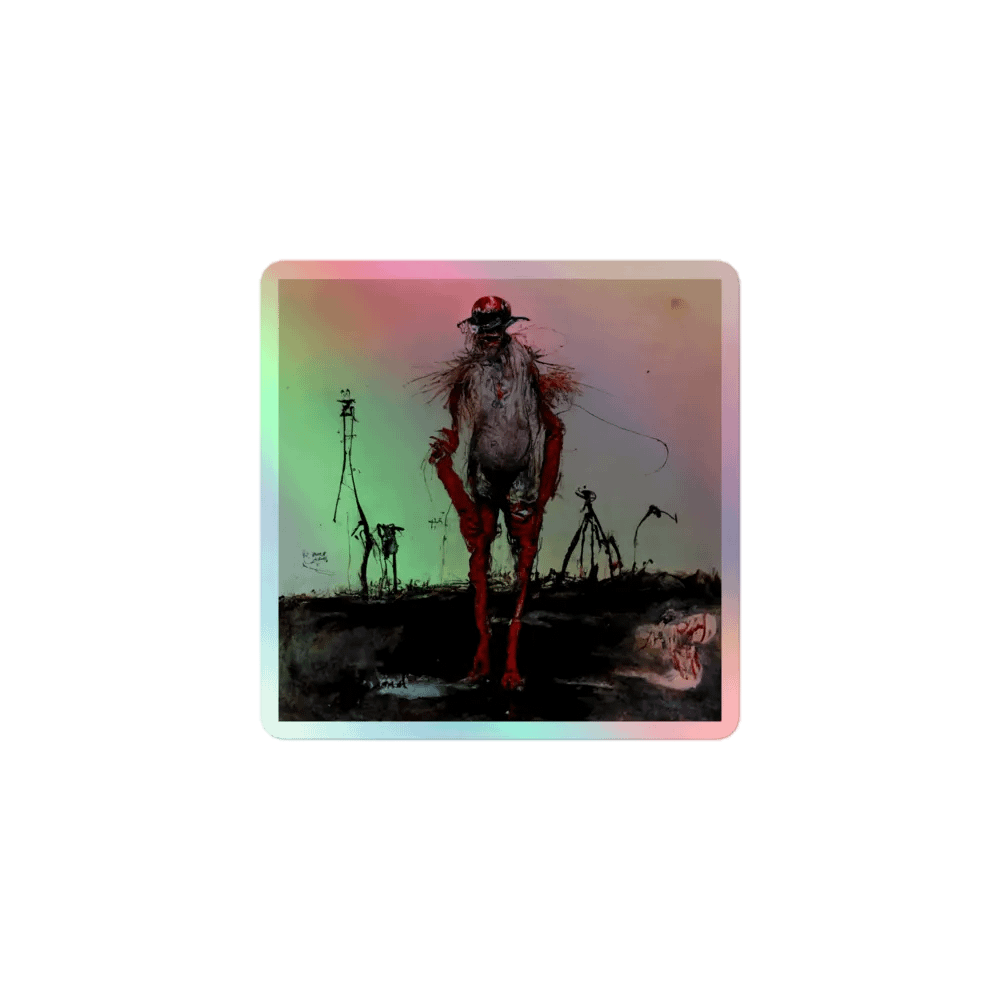 Distorted Reality Holographic Sticker Set product image (1)
