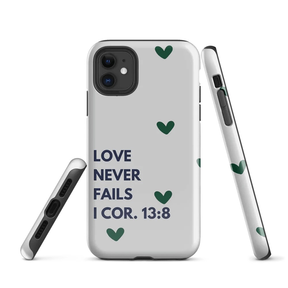 Love Never Fails iPhone® Tough Case product image (1)