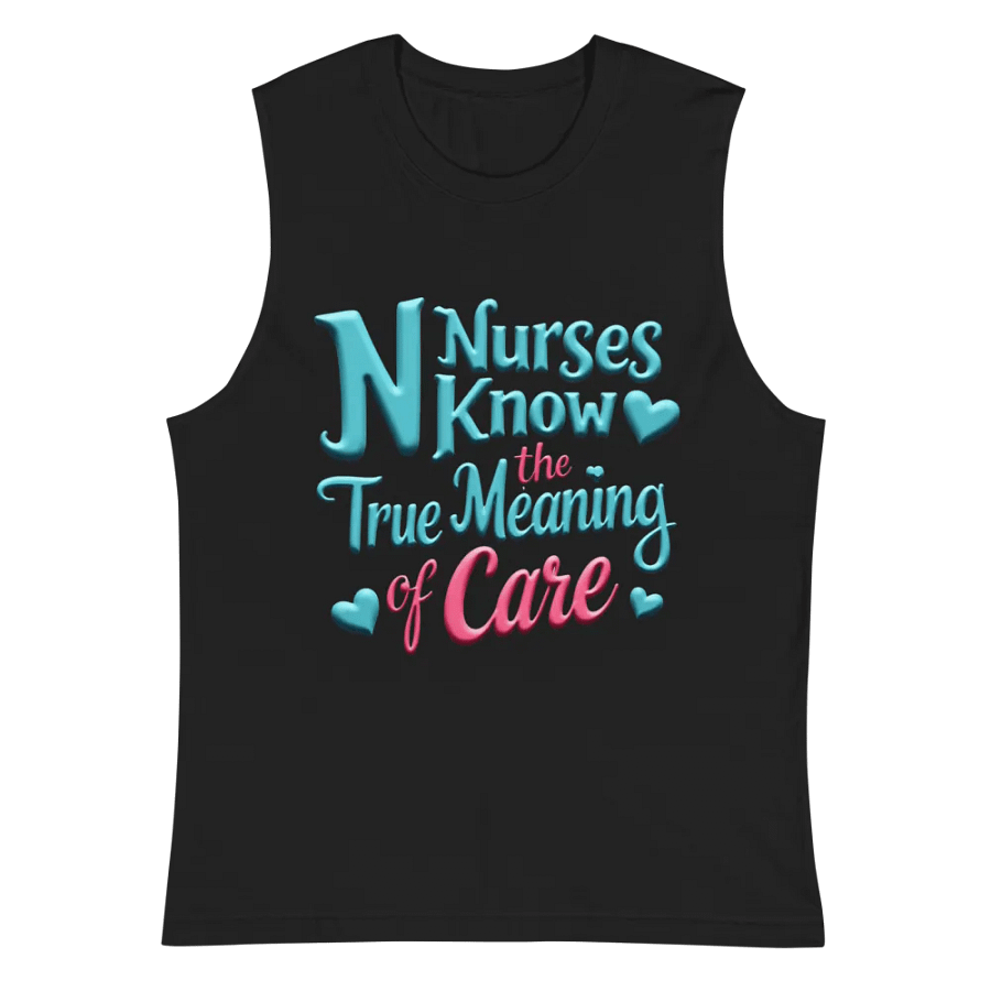 Nurse's Care Muscle Tank product image (3)