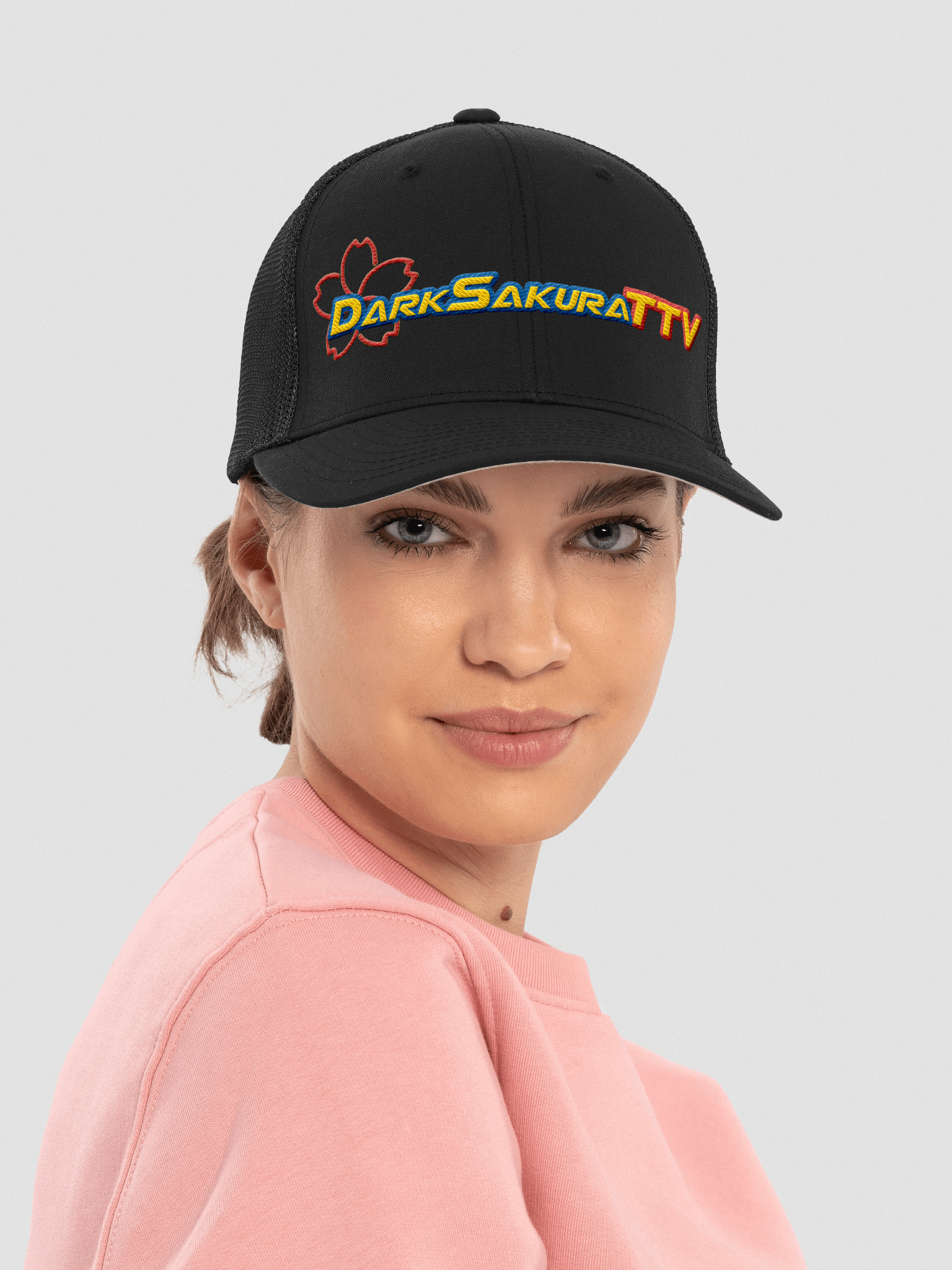 DarkSakuraTTV FlexFit Trucker Hat product image (5)