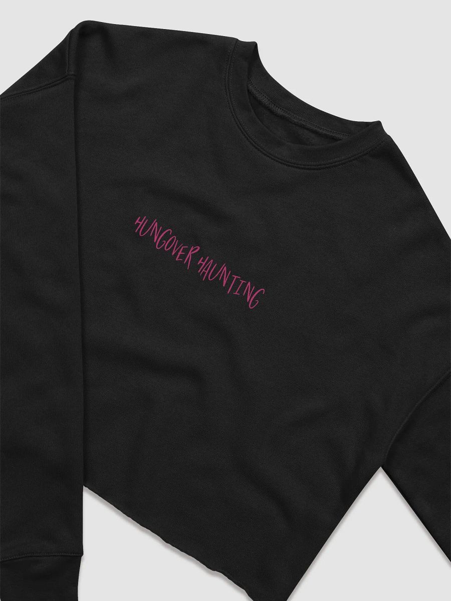 HUNGOVER HAUNTING Fleece Crop Sweatshirt product image (11)