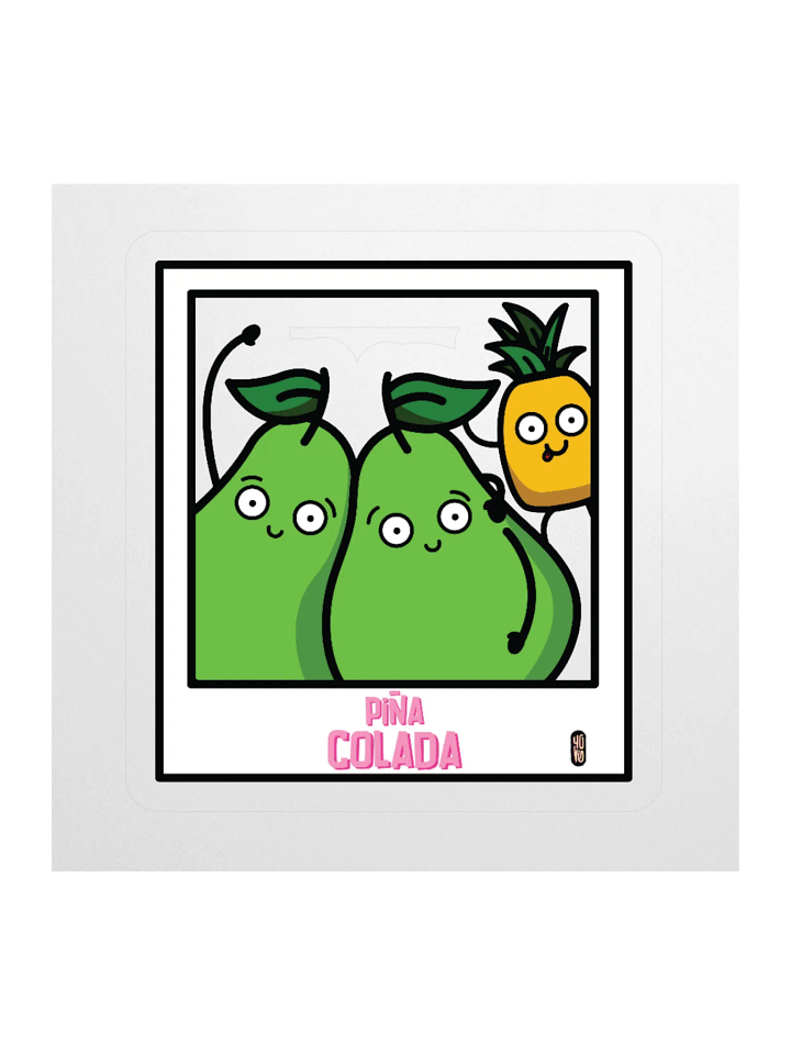 Piña Colada - Sticker (Kiss Cut) product image (1)