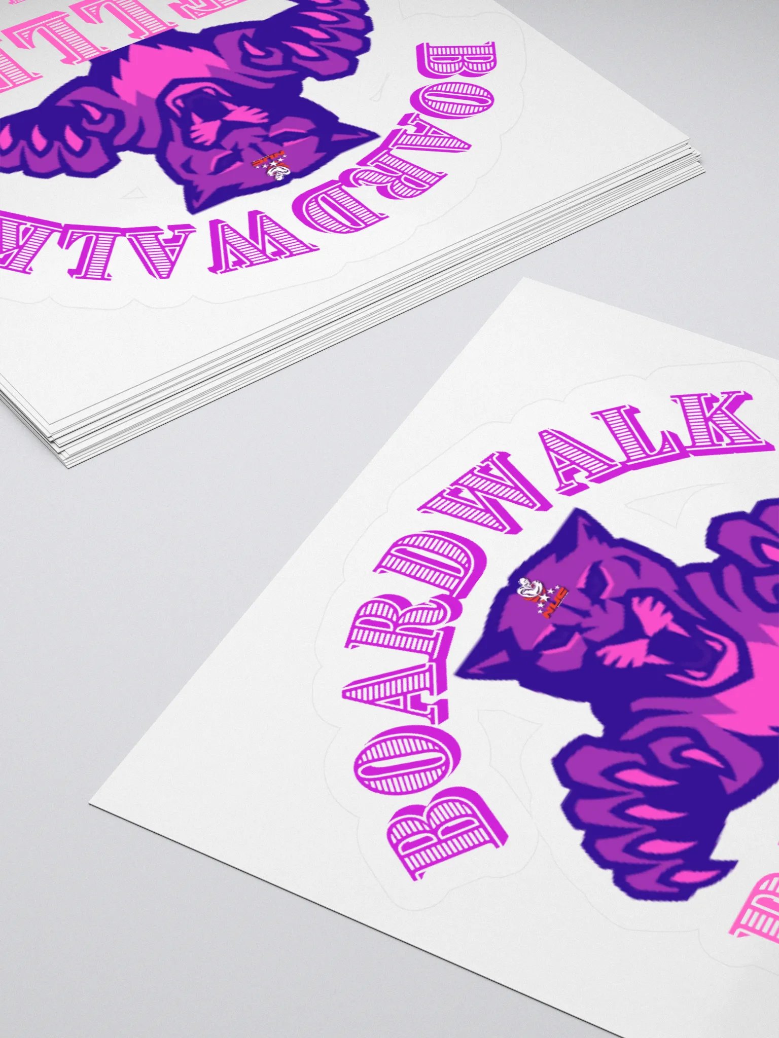 Fierce Panther Kiss Cut Stickers product image (11)