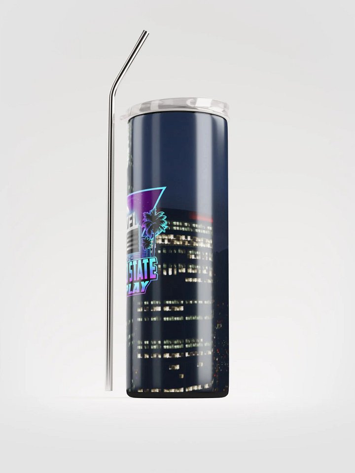 Panoramic Haggard State Weazel News Stainless Steel Tumbler product image (1)