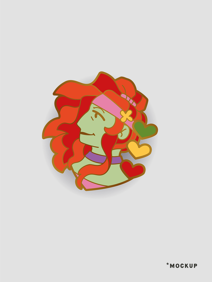 *PREORDER* ZombieCleo - Hard Enamel Pin product image (2)