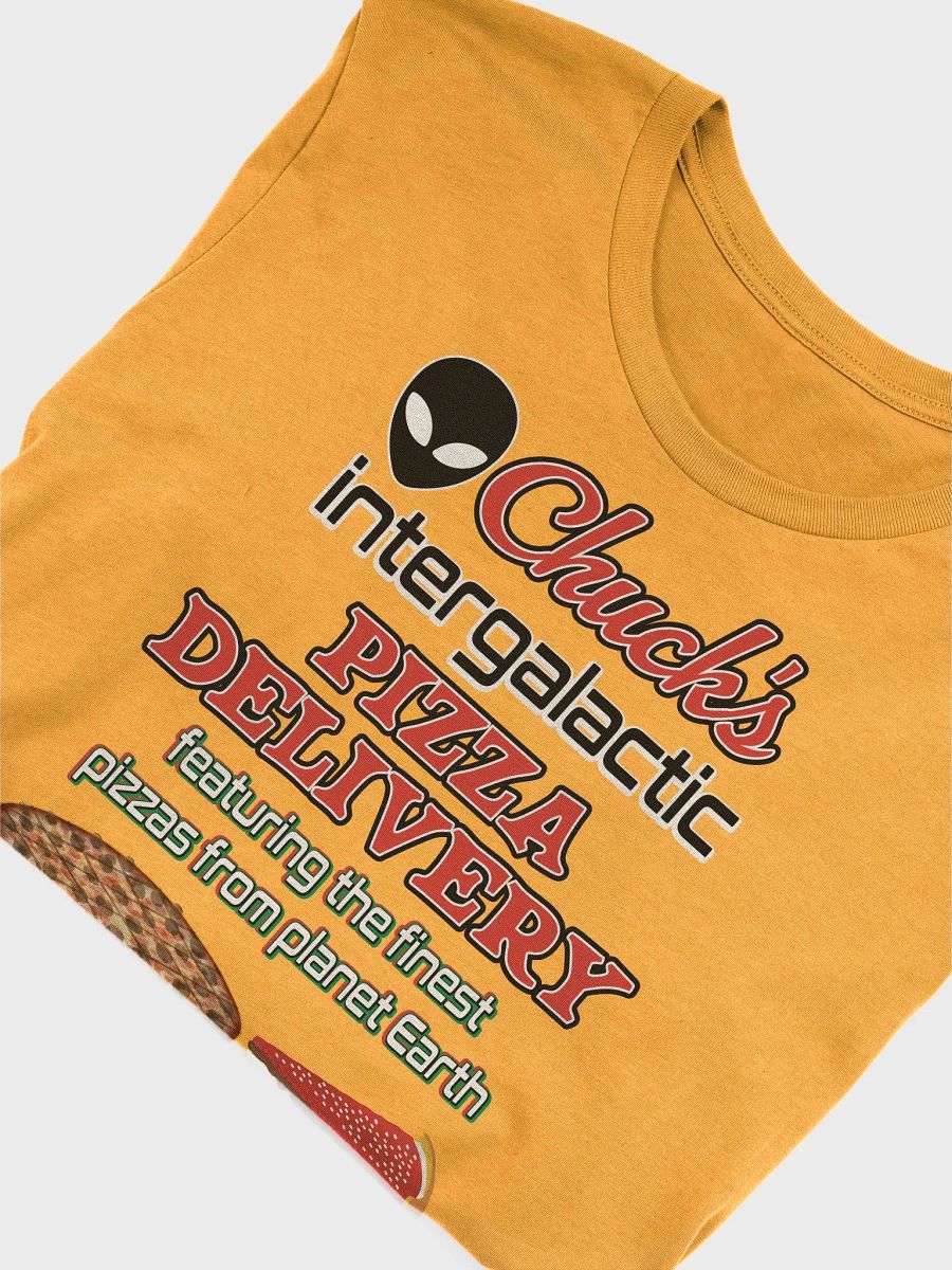 (UK & EU) Chuck's Intergalactic Pizza Delivery - Finest pizzas from planet Earth, as seen on Chicago Corner TV! product image (4)