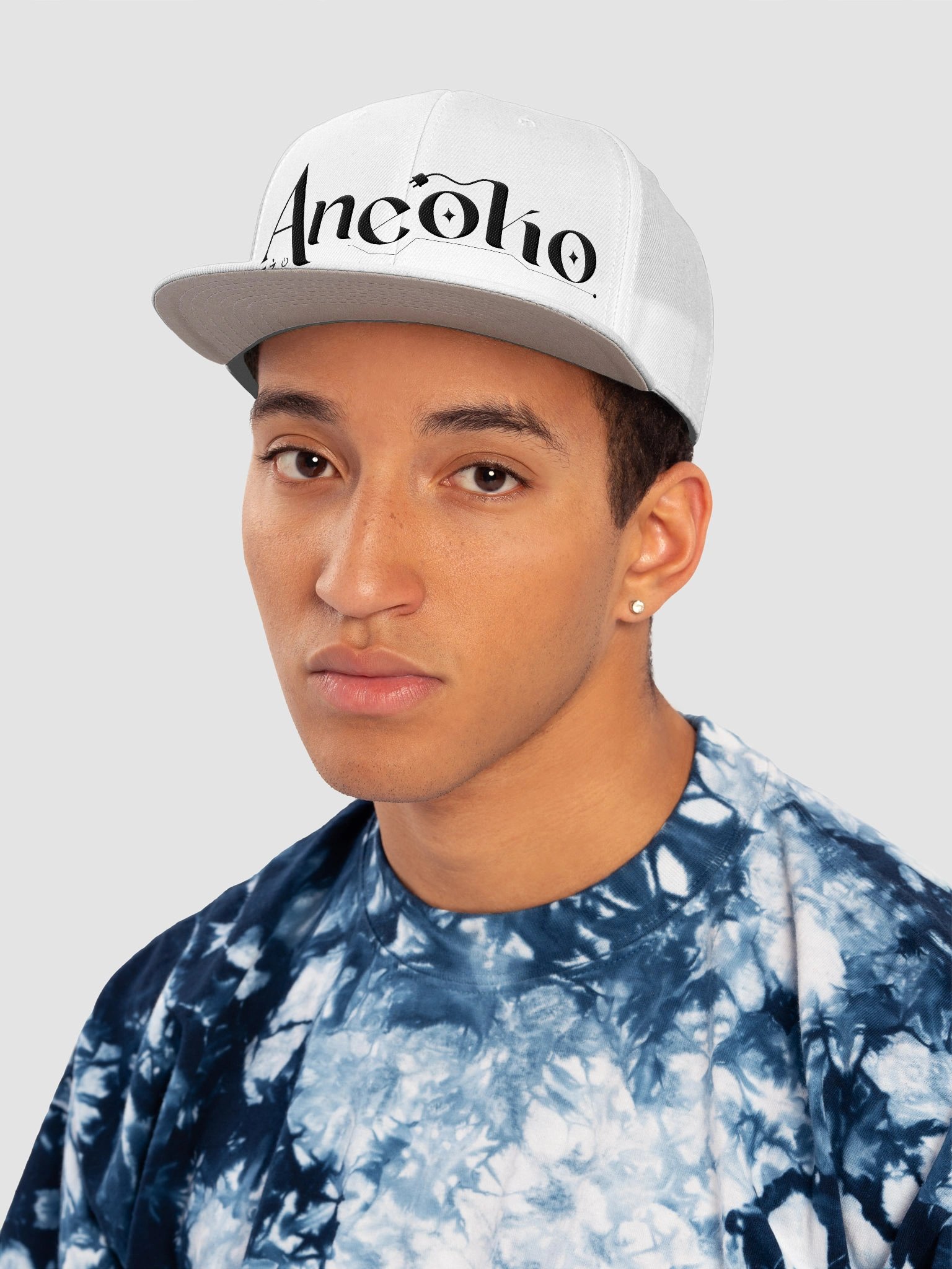 Logo Snapback Cap - White product image (6)
