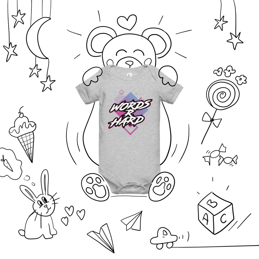Words R Hard Onesie product image (46)