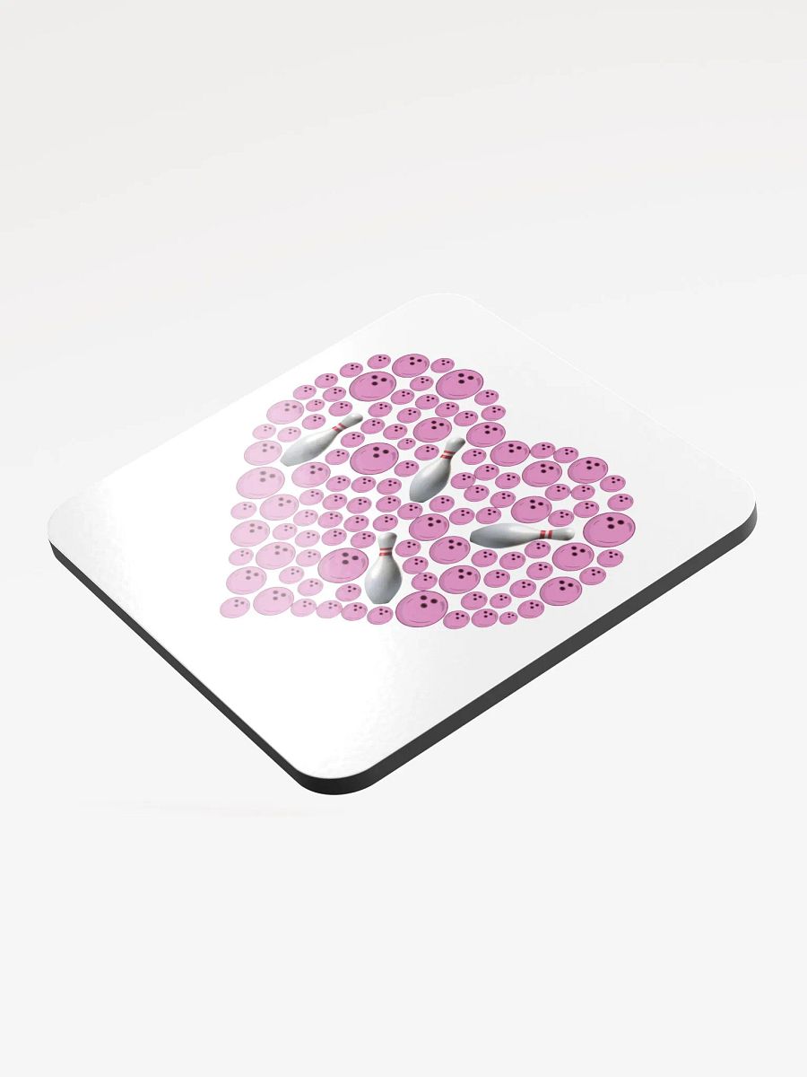 Heart Bowling Strike Coaster Set product image (3)