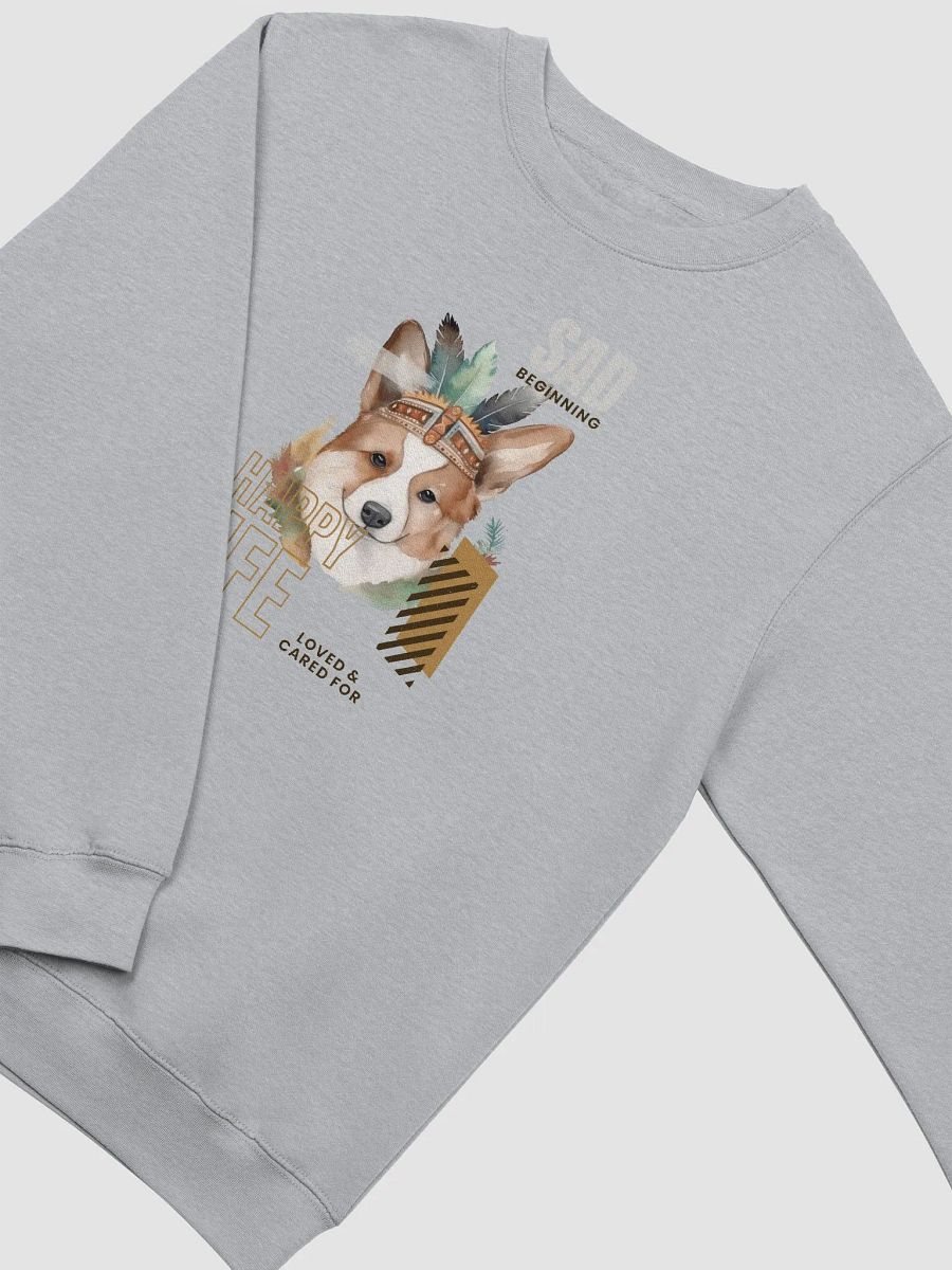Sad beginning happy life Sweatshirt product image (10)