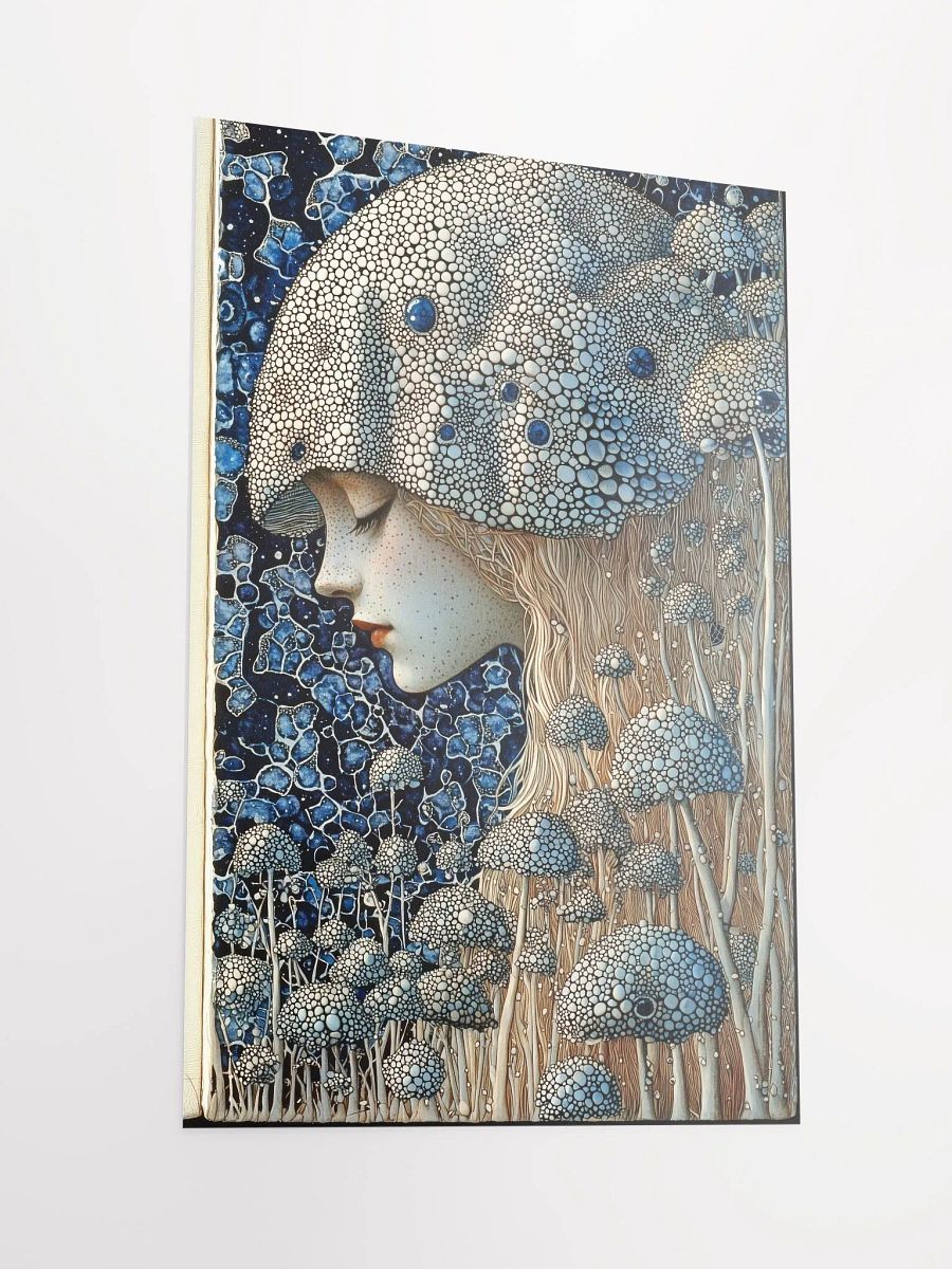 Moonlit Mushroom Fairy: Fantasy Poster Art of a Mystical Forest Girl product image (2)